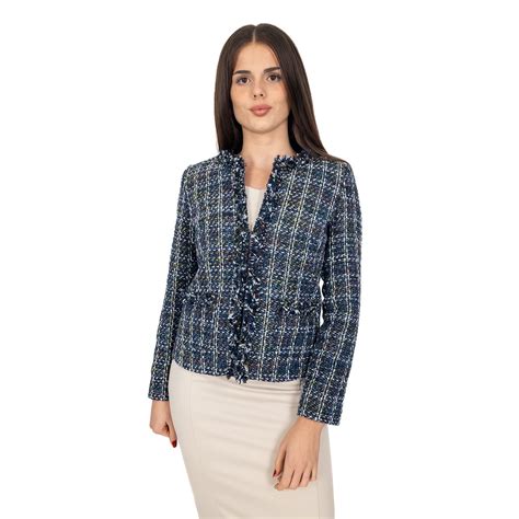 giacca modello chanel taglie forti